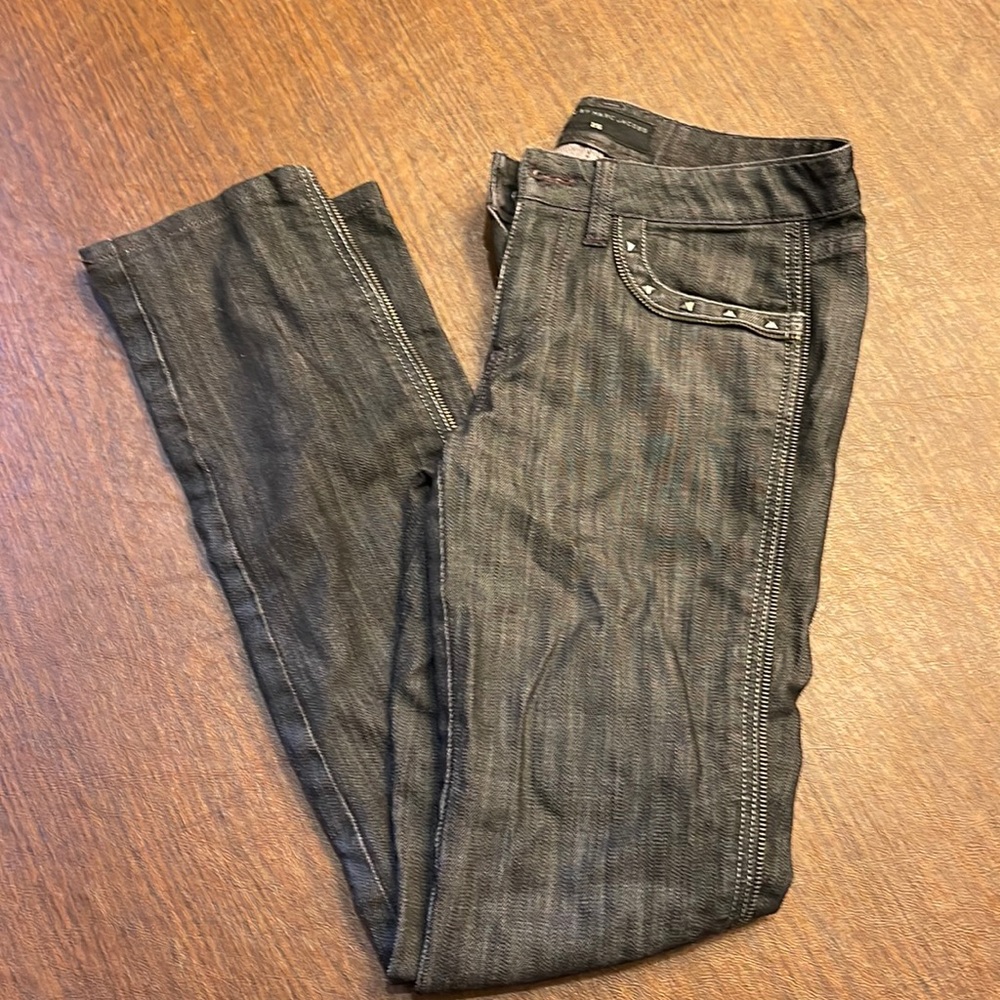 Marc by Marc Jacobs limited edition dark jeans with zipper detail - size 26